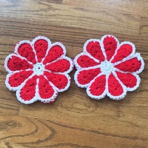 Flower Coasters